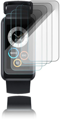 Enlinea Edge To Edge Screen Guard for Realme Band 2(Pack of 5)