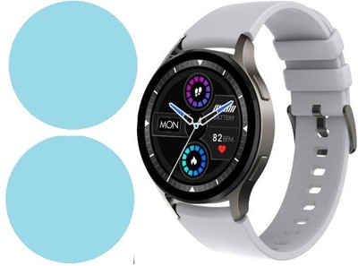 CUBES Edge To Edge Screen Guard for Fire-Boltt Apollo 1.43 Inch AMOLED Display Smart Watch | Auto Heal in 24 hour | Touch Sensitive | Unbreakable | Ultra Thin High Grade 9H TPU Film ( Not a Glass )(Pack of 2)