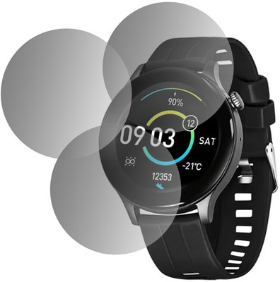 DOUMOF Edge To Edge Screen Guard for Croma Stride SMARTWATCH(Pack of 3)