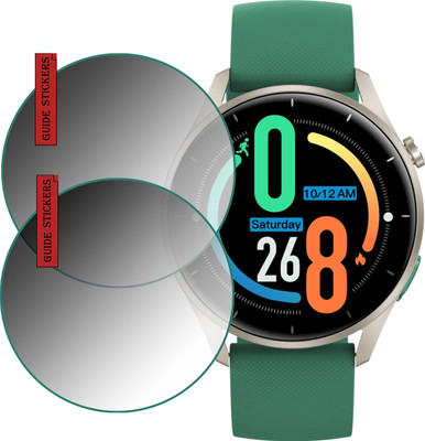 EJZATI Edge To Edge Screen Guard for NOISE NOISEFIT CREW SMARTWATCH(Pack of 2)