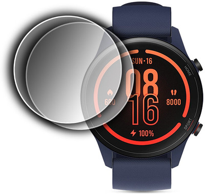 hirdesh Edge To Edge Screen Guard for MI Watch Revolve Active1.39(Pack of 2)