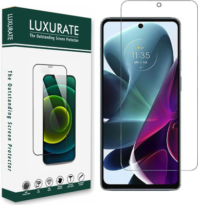 LUXURATE Edge To Edge Tempered Glass for Redmi Note 12 Pro 5G(Pack of 1)