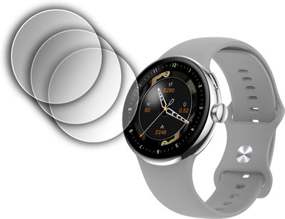 ejzatex Edge To Edge Screen Guard for FIRE BOLTT ROCK SMARTWATCH(Pack of 3)