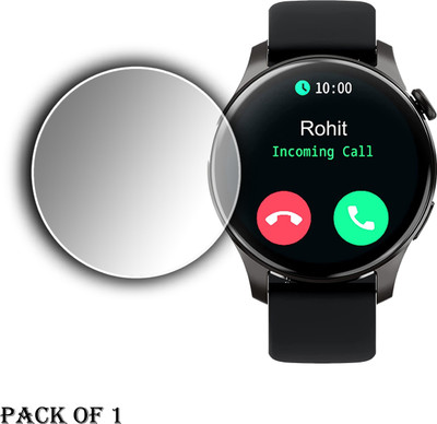 EJZATI Edge To Edge Screen Guard for TITAN TALK SMARTWATCH(Pack of 1)