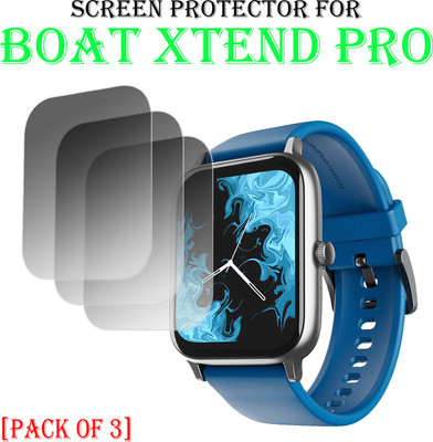 ejzatex Screen Guard for BOAT XTEND PRO SMARTWATCH(Pack of 3)