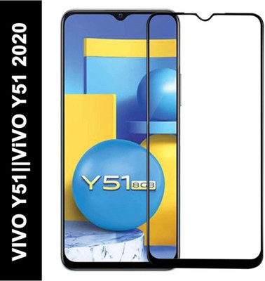 its me Edge To Edge Screen Guard for Vivo Y51,Y51A(Pack of 1)