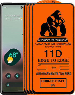 ANILUQ Edge To Edge Screen Guard for GOOGLE PIXEL 6A(Pack of 1)