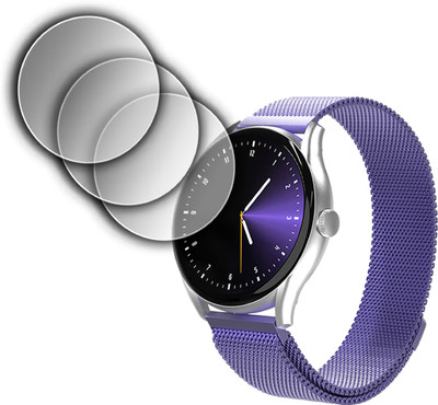 EJZATI Edge To Edge Screen Guard for FITSHOT ASTER SMARTWATCH(Pack of 3)
