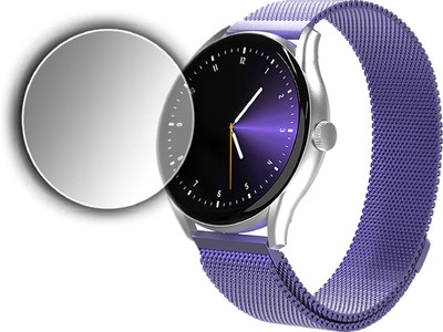 EJZATI Edge To Edge Screen Guard for FITSHOT ASTER SMARTWATCH(Pack of 1)