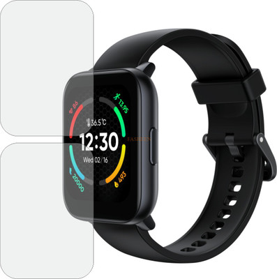 Fasheen Edge To Edge Screen Guard for REALME TECHLIFE WATCH SZ100(Pack of 2)