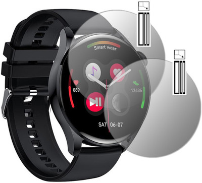DOUMOF Edge To Edge Screen Guard for Aeofit Polaris Pro SMARTWATCH SCREEN GUARD(Pack of 2)