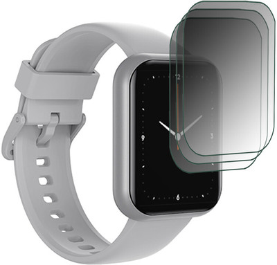 hirdesh Edge To Edge Screen Guard for DIZO Watch D Plus(Pack of 3)