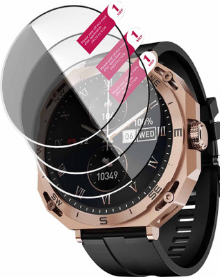 daffin Edge To Edge Screen Guard for boAt Enigma Z2 smart watch(Pack of 3)