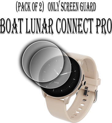 EJZATI Edge To Edge Screen Guard for BOAT LUNAR CONNECT PRO SMARTWATCH(Pack of 2)