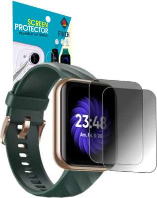 FINCH Edge To Edge Screen Guard for DIZO WATCH D SMART WATCH(Pack of 2)