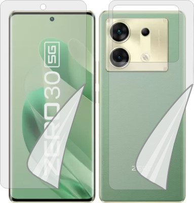 TELTREK Front and Back Screen Guard for INFINIX ZERO 30 X6731(Pack of 1)