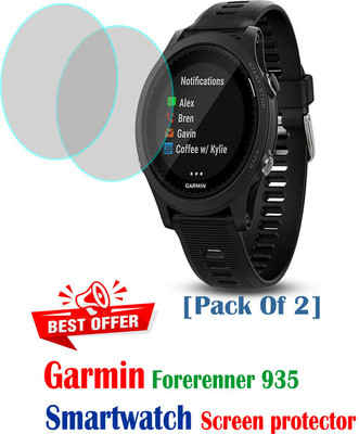 RapTag Edge To Edge Screen Guard for No 1:- Garmin Forerenner 935(Pack of 2)