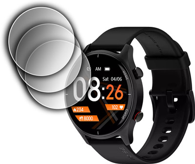 EJZATI Edge To Edge Screen Guard for NOISE NOISEFIT TWIST SMARTWATCH(Pack of 3)