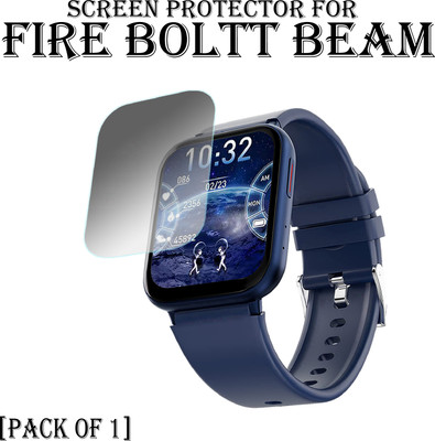 EJZATI Edge To Edge Screen Guard for FIRE BOLTT BEAM SMARTWATCH(Pack of 1)