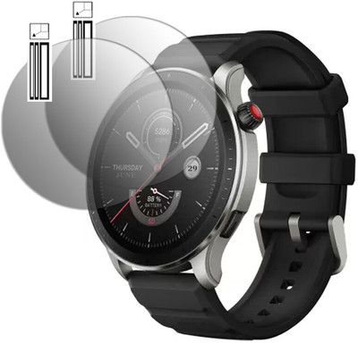 hirdesh Edge To Edge Screen Guard for AMAZFIT GTR 4(Pack of 2)