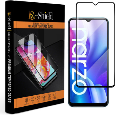 MS-Shield Edge To Edge Screen Guard for Realme Narzo 20A(Pack of 1)