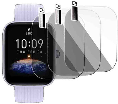 daffin Edge To Edge Screen Guard for Amazfit Jump(Pack of 3)