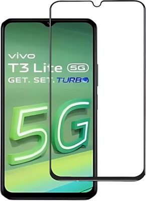 Mobtech Edge To Edge Screen Guard for Vivo T3 lite 5G(Pack of 1)