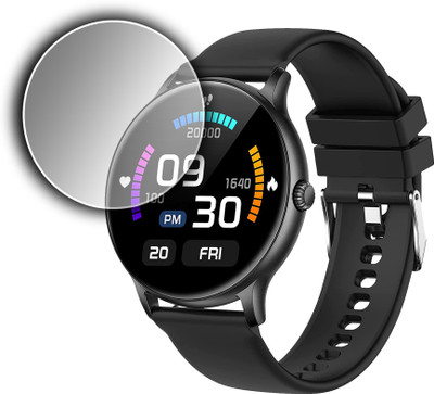 ejzatex Edge To Edge Screen Guard for FIRE BOLTT NINJA TALK SMARTWATCH(Pack of 1)