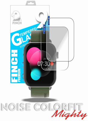 FINCH Edge To Edge Screen Guard for NOISE COLORFIT MIGHTY SMARTWATCH(Pack of 2)