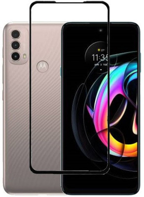 HRIPRITHI Edge To Edge Screen Guard for Motorola Moto E40(Pack of 1)