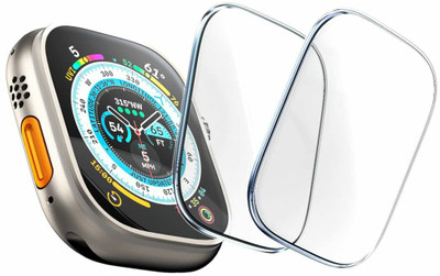 FINCH Edge To Edge Screen Guard for PEBBLE COSMOS ENGAGE SMART WATCH(Pack of 2)