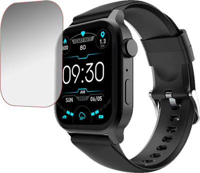 ejzatex Edge To Edge Screen Guard for FIRE BOLTT RISE SMARTWATCH SCREEN GUARD(Pack of 1)