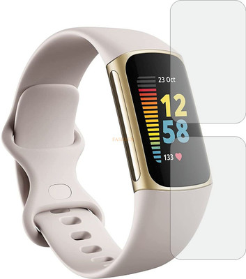 Fasheen Edge To Edge Screen Guard for FITBIT CHARGE 5(Pack of 2)