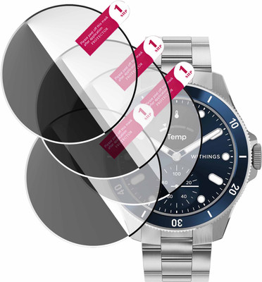 daffin Edge To Edge Screen Guard for Withings ScanWatch Nova(Pack of 4)