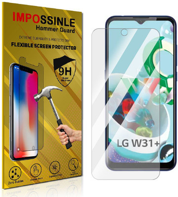 FCS Edge To Edge Screen Guard for LG W31 Plus Front (Glossy)(Pack of 1)