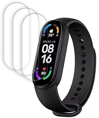 SOMTONE Edge To Edge Screen Guard for Melbon M6 Bluetooth Smart Watch Band SMARTWATCH SCREEN GUARD(Pack of 3)
