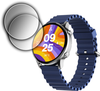 EJZATI Edge To Edge Screen Guard for AMBRANE WISE ROAM 2 SMARTWATCH(Pack of 2)