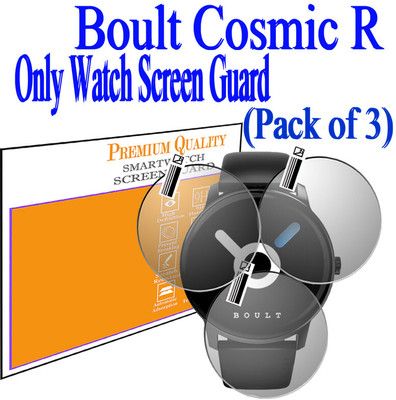 daffin Edge To Edge Screen Guard for Boult Cosmic R(Pack of 3)