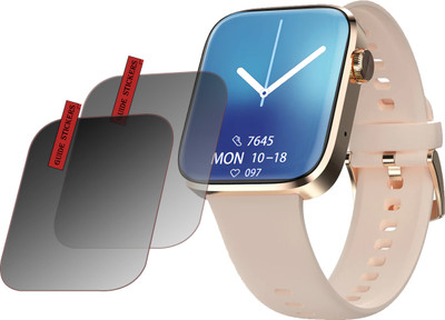 EJZATI Edge To Edge Screen Guard for PEBBLE COSMOS PRIME SMARTWATCH(Pack of 2)
