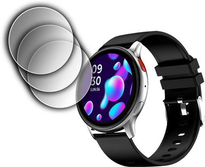 EJZATI Edge To Edge Screen Guard for FIRE BOLTT ECLIPSE SMARTWATCH SCREEN GUARD(Pack of 3)