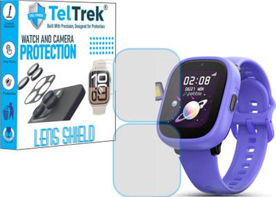 TELTREK Edge To Edge Screen Guard for Pebble Junior(Pack of 2)