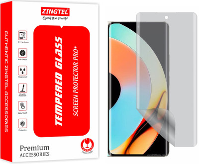 ZINGTEL Edge To Edge Screen Guard for Realme 10 Pro Plus RMX3687 (Anti Glare Matte Nano Liquid Hydrogel Film)(Pack of 1)