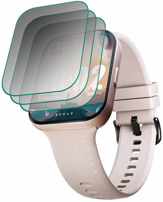 hirdesh Edge To Edge Screen Guard for Boult Swing(Pack of 3)