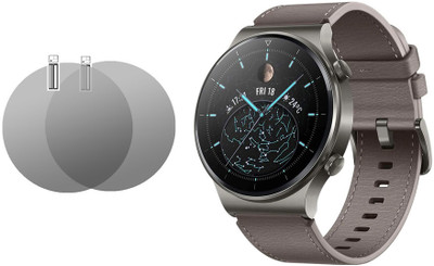YCHROZE Edge To Edge Screen Guard for HUAWEI WATCH GT 2 Pro(Pack of 2)