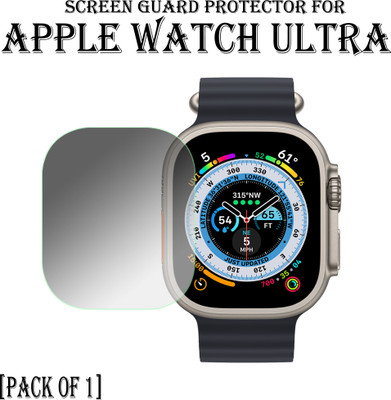 EJZATI Edge To Edge Screen Guard for APPLE WATCH ULTRA SMARTWATCH SCREEN GUARD(Pack of 1)