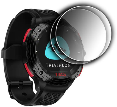 hirdesh Edge To Edge Screen Guard for Titan TRAQ Triathlon 1.34(Pack of 2)