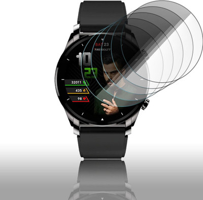 FCS Edge To Edge Screen Guard for Fire_Boltt Thunder 5 Smartwatch | Pack of 5(Pack of 5)