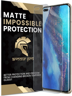 ArmourPro Edge To Edge Screen Guard for Tecno Phantom X, Phantom X, Tecno X ( Impossible 4 Layer Nano Flexible Fiber )(Pack of 1)