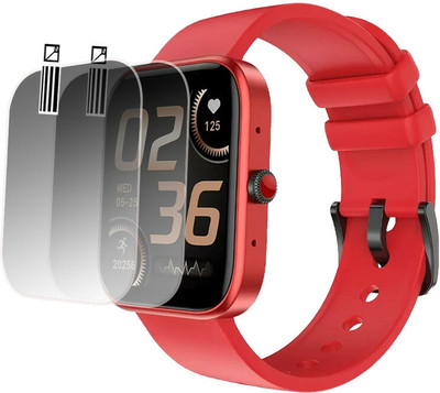 YCHROZE Edge To Edge Screen Guard for FIRE BOLTT NINJA CALL 2(Pack of 2)