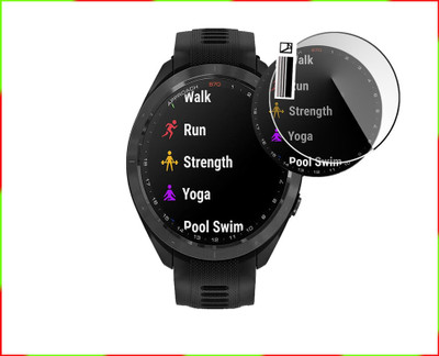 daffin Edge To Edge Screen Guard for GARMIN APPROACH S70(Pack of 1)